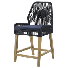 Nakia Woven Rope Back Counter Height Stools (Set of 2) - 110036