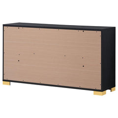 Marceline 6-drawer Dresser Black - 222833