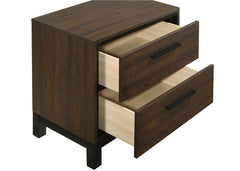 Edmonton 4-piece Eastern King Bedroom Set Rustic Tobacco - 204351KE-S4