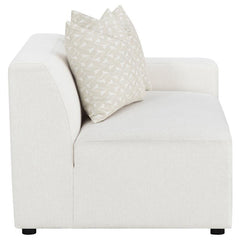 Freddie Upholstered RAF Chair Pearl - 551644RAF