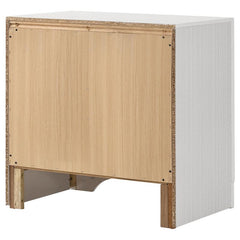 Miranda 2-drawer Nightstand Tray White - 205112