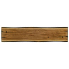 Bexley Trestle Bench Natural Honey and Espresso - 110333