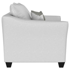 Salizar Upholstered Flared Arm Loveseat Sand - 508582