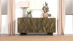 Tyler 3-door Dining Sideboard Server Mango Brown - 130515