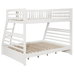 Ashton 2-drawer Wood Twin Over Full Bunk Bed White - 460180