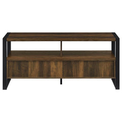 James 2-drawer Engineered Wood 48" TV Stand Dark Pine - 704281
