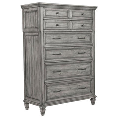 Avenue 8-drawer Bedroom Chest Weathered Grey - 224035