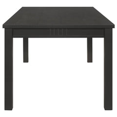 Marbrisa Rectangular Dining Table Matte Black - 123071