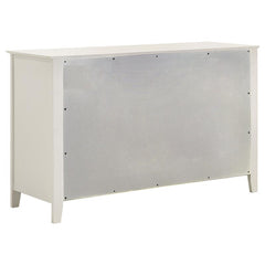 Selena 4-piece Twin Bedroom Set Cream White - 400239T-S4