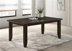 Dalila Rectangular Dining Table Cappuccino - 102721