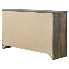 Frederick 6-drawer Dresser Weathered Oak - 222963