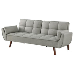 Caufield Upholstered Tufted Convertible Sofa Bed Grey - 360096