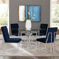 Starlight Dining Table Base Chrome - 192561
