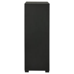 Blacktoft 5-drawer Chest Black - 207105