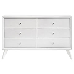 Janelle 4-piece California King Bedroom Set White - 223651KW-S4