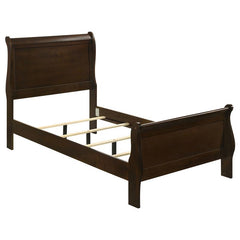 Louis Philippe 4-piece Twin Bedroom Set Cappuccino - 202411T-S4