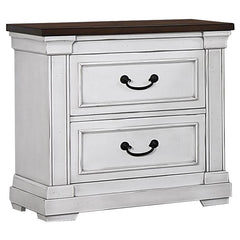 Hillcrest 5-piece Queen Bedroom Set Distressed White - 223351Q-S5