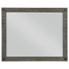 Lilith Dresser Mirror Distressed Grey - 224474