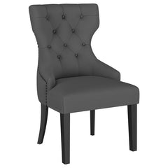 Baney Upholstered Parson Dining Side Chair with Tufted Back Grey - 115562