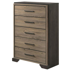 Baker 5-drawer Bedroom Chest Light Taupe - 224465