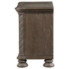 Emmett 3-drawer Nightstand Walnut - 224442