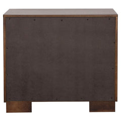 Jessica 4-piece California King Bedroom Set Cappuccino - 200719KW-S4