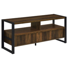 James 2-drawer Engineered Wood 48" TV Stand Dark Pine - 704281