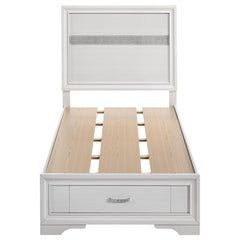 Miranda 4-piece Twin Bedroom Set White - 205111T-S4