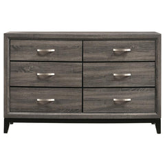 Watson 4-piece California King Bedroom Set Grey Oak - 212421KW-S4