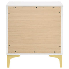 Kendall 2-drawer Nightstand White - 224402