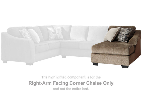 Graftin Right-Arm Facing Corner Chaise - 9110217