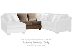 Graftin Armless Loveseat - 9110234
