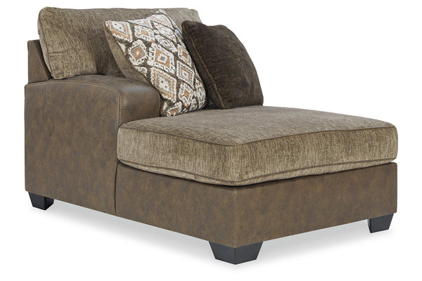 Abalone Left-Arm Facing Corner Chaise - 9130216