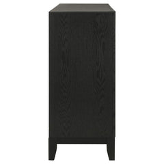 Valencia 6-drawer Dresser Black - 223043