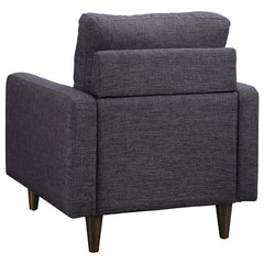 Watsonville 3-piece Upholstered Track Arm Sofa Set Grey - 552001-S3