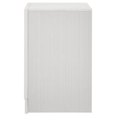 Miranda 2-drawer Nightstand Tray White - 205112