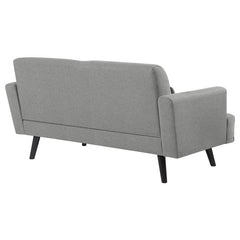 Blake Upholstered Track Arm Loveseat Sharkskin - 511122