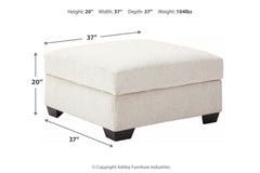 Cambri Ottoman With Storage - 9280111