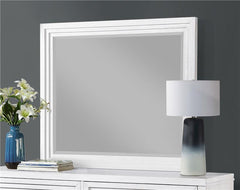 Marielle Dresser Mirror Distressed White - 224844