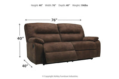 Bolzano Reclining Sofa - 9380281