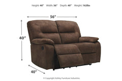 Bolzano Reclining Loveseat - 9380286