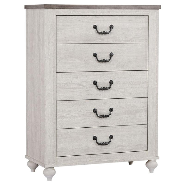 Stillwood 5-drawer Bedroom Chest Vintage Linen - 223285