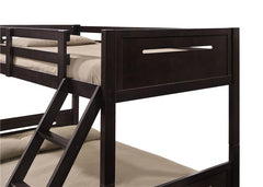 Littleton Wood Twin Over Full Bunk Bed Espresso - 405052BRN