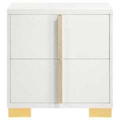 Marceline 4-piece Full Bedroom Set White - 222931F-S4