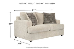 Soletren Loveseat - 9510435