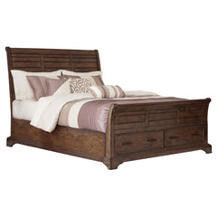 Elk Grove 4-piece Eastern King Bedroom Set Vintage Bourbon - 203891KE-S4