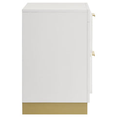 Caraway 2-drawer Nightstand White - 224772