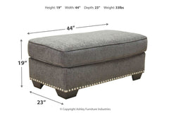 Locklin Ottoman - 9590414