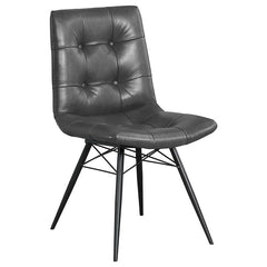 Aiken Tufted Dining Chairs Charcoal (Set of 4) - 110302