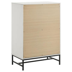 Sonora 5-piece Queen Bedroom Set White - 224861Q-S5